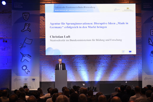 Innovation Unicorn oder Transformer in Baden-Württemberg Veranstaltung "Unicorn oder Transformer: Markterfolg mit Innovationsförderung"