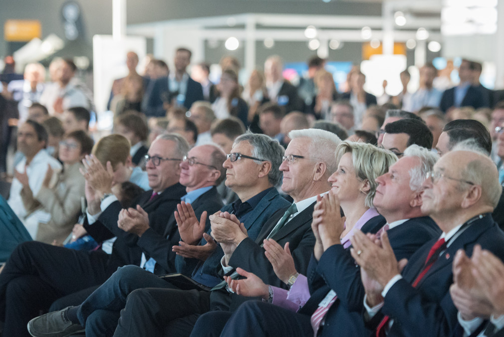 Start Up Gipfel der Landesregierung auf der Landesmesse Stuttgart