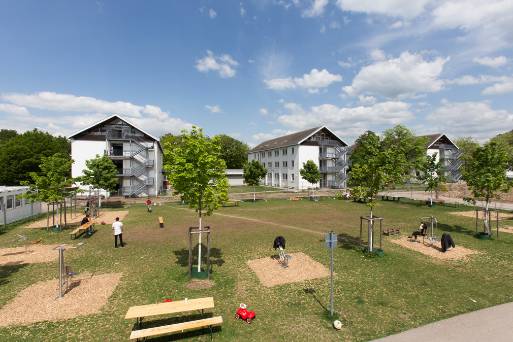 Vermögen und Bau Landeserstaufnahmeeinrichtung für Geflüchtete (LEA) Freiburg LEA Freiburg Außenanlage