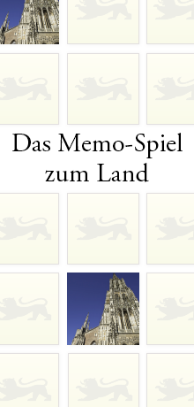 Das Memo-Spiel von Baden-Württemberg.de