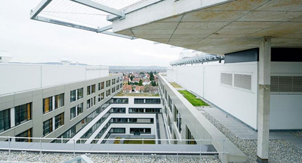 Neubau des Klinikums Gesundbrunnen in Heilbronn (Bild: © SLK Kliniken).