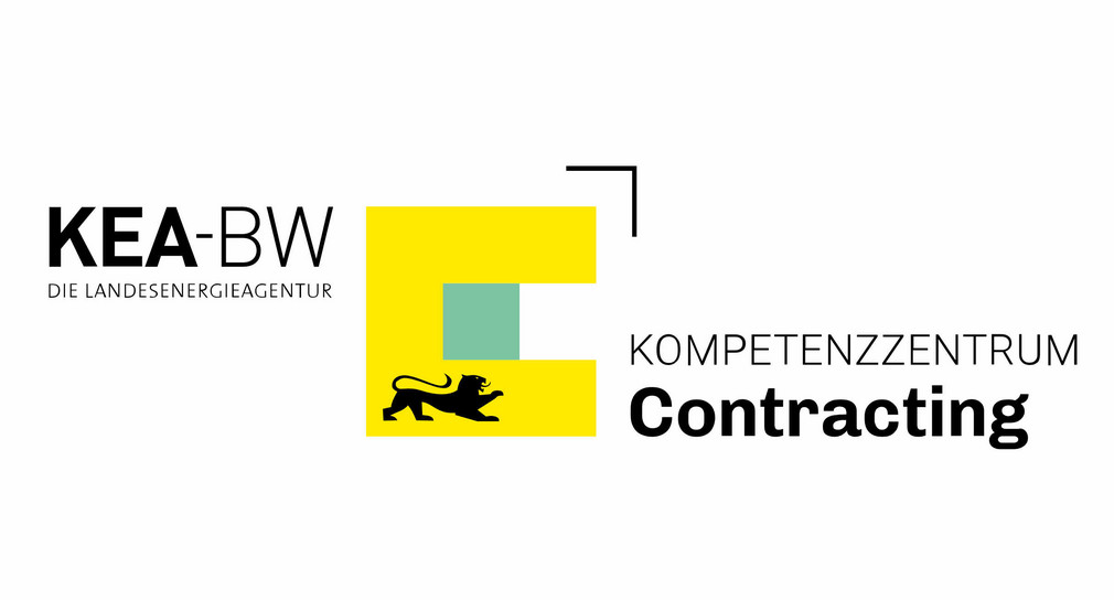 Logo des Kompetenzzentrums Contracting der Klimaschutz- und Energieagentur Baden-Württemberg) 