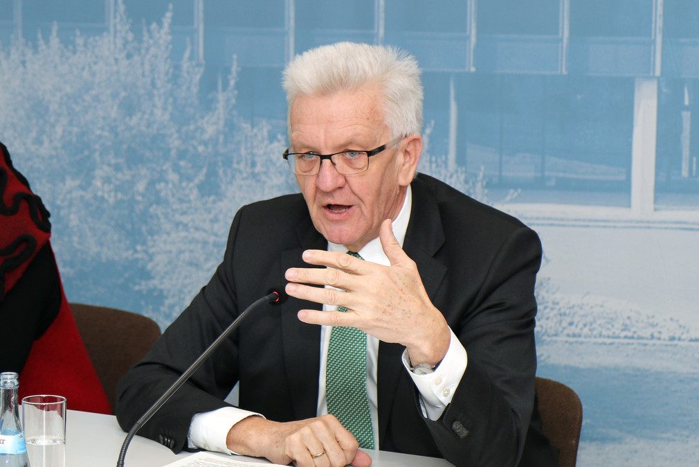 Ministerpräsident Winfried Kretschmann 