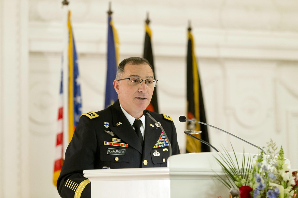 General Curtis M. Scaparrotti, Commander U.S. European Command und NATO Supreme Allied Commander Europa