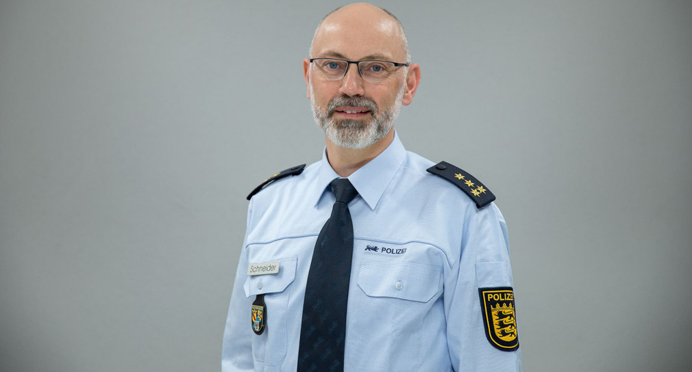 Portrait des leitenden Polizeidirektors Norbert Schneider