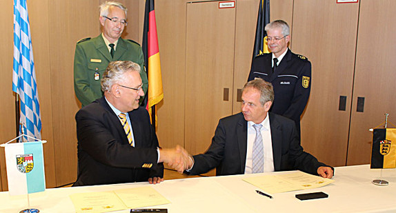 Unterzeichnung der Kooperationsvereinbarung Bayern und Baden-Württemberg