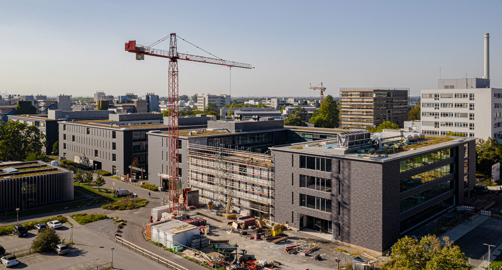 Rohbau des Institute for Molecular Systems Engineering an der Universität Heidelberg