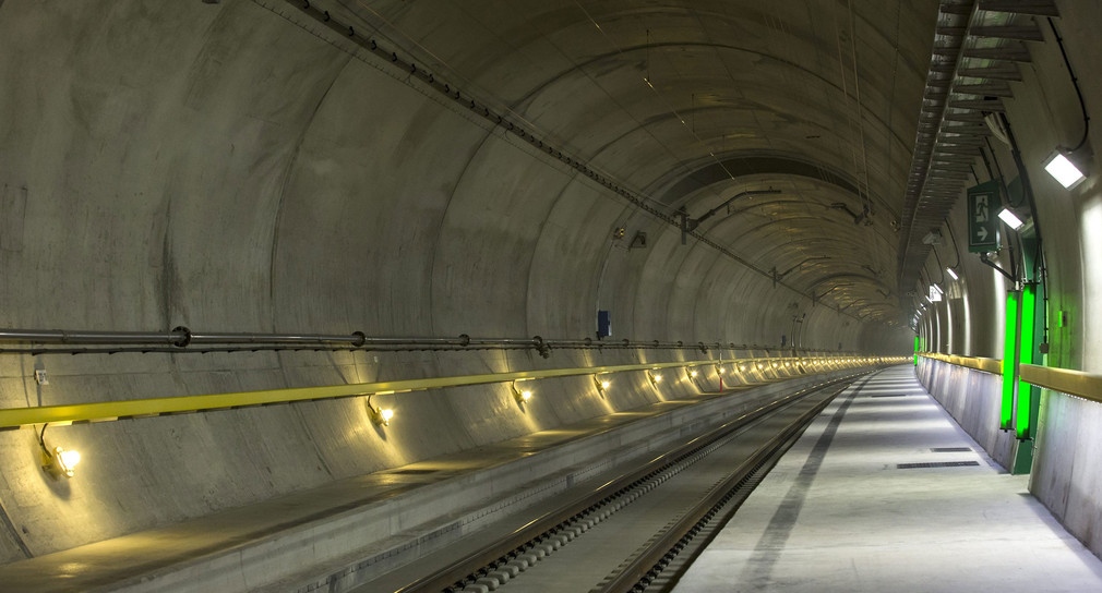 Der Gotthard-Basis-Tunnel (Foto: dpa)