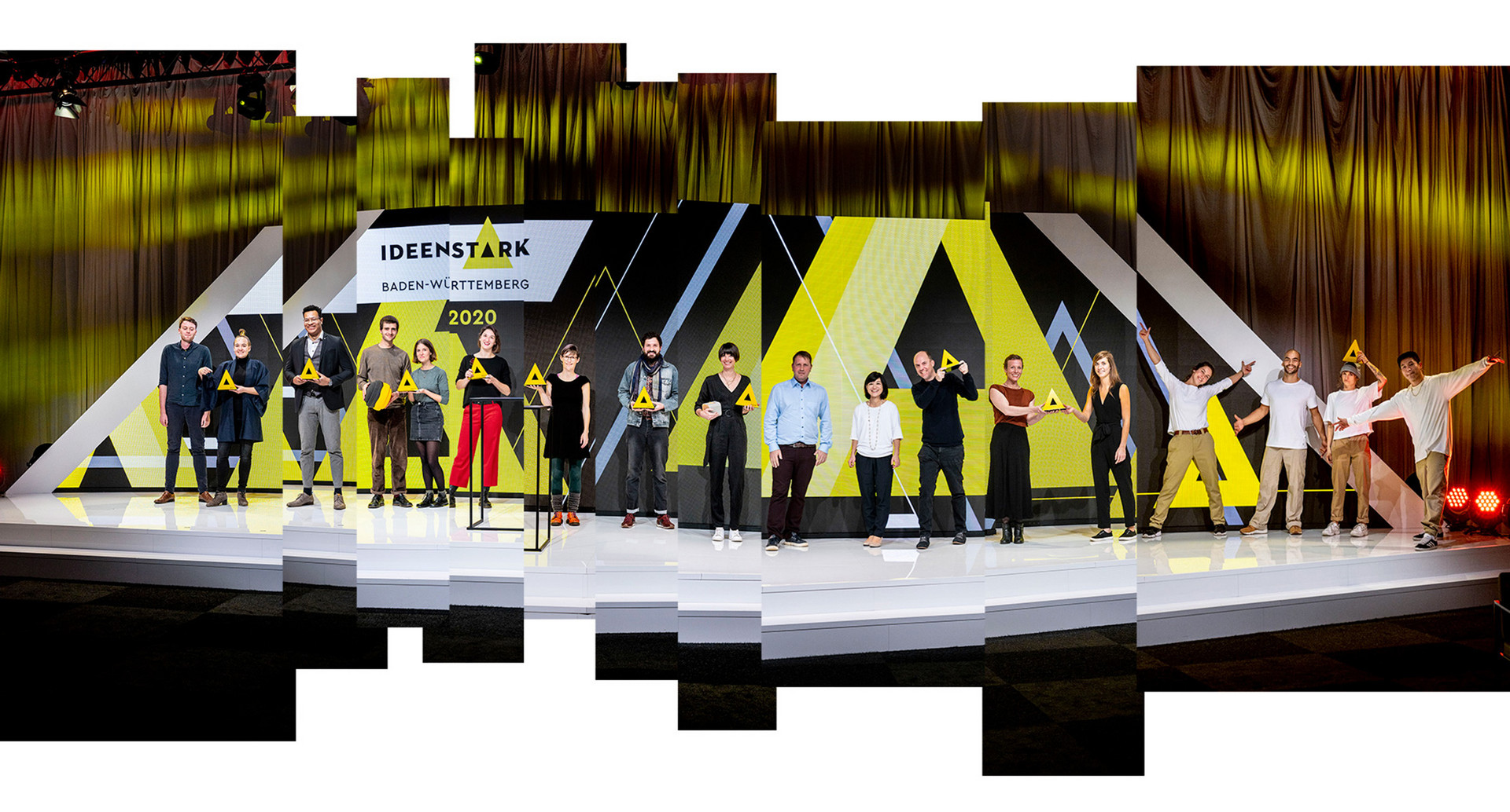 Collage der Ideenstark-Gewinner