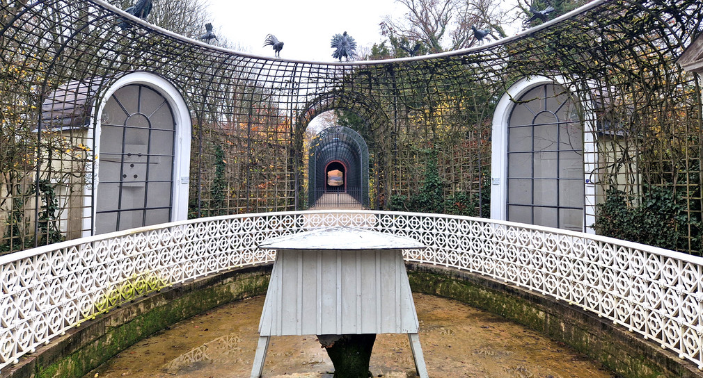 Laubengang Schlossgarten Schwetzingen 