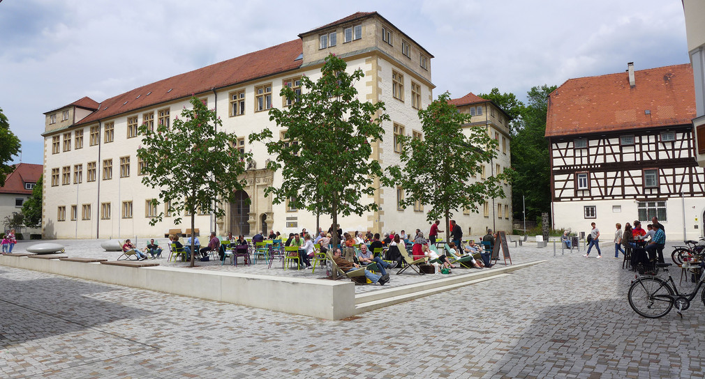Schlossplatz der Stadt Göppingen