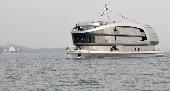 Die MS Sonnenkönigin fährt auf dem Bodensee (Foto: © dpa)