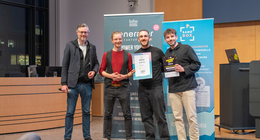 Start-up BW „Bloom“ im Landesfinale des „Start-up BW Elevator Pitch 2024“