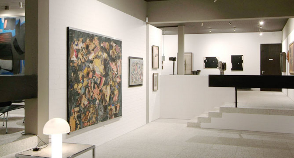 Ausstellungsraum der Sammlung Domnick (Bild: © Staatliche Schlösser und Gärten).