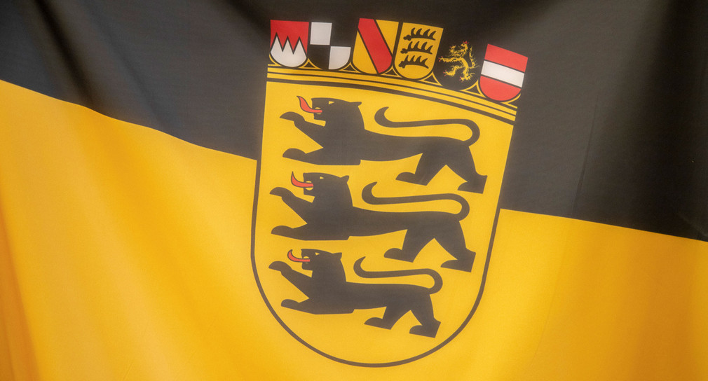 Fahne des Landes Baden-Württemberg