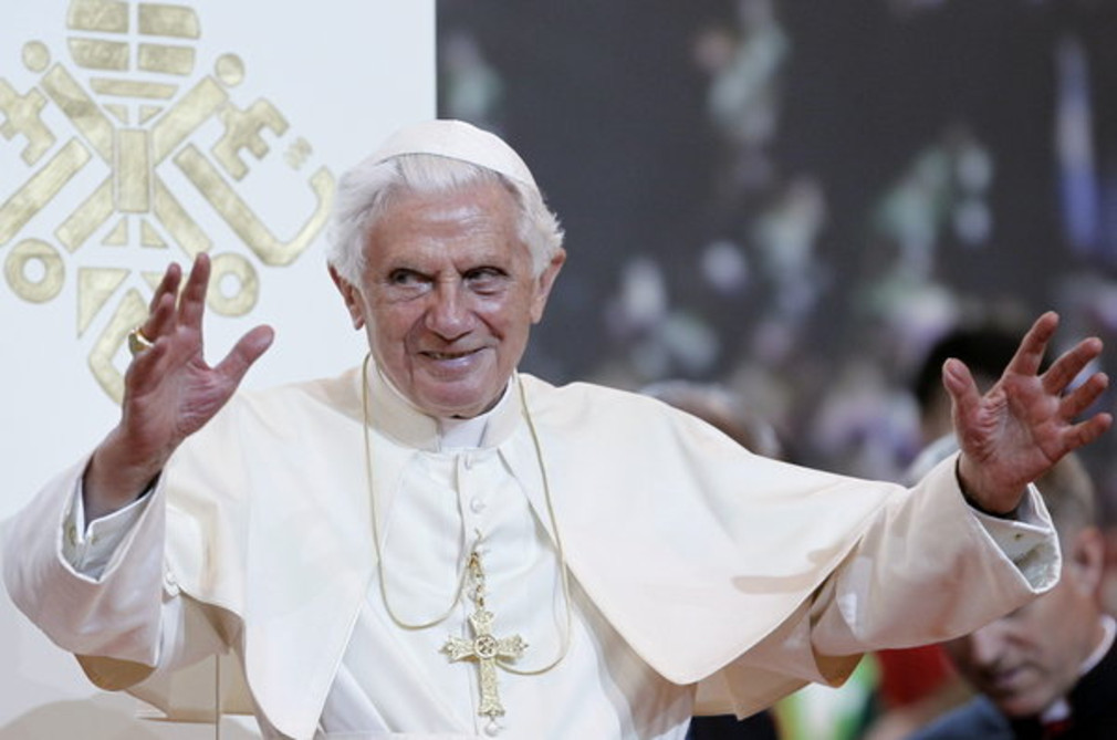 Papst Benedikt XVI. in Madrid (21.08.2011) (Foto: dpa)