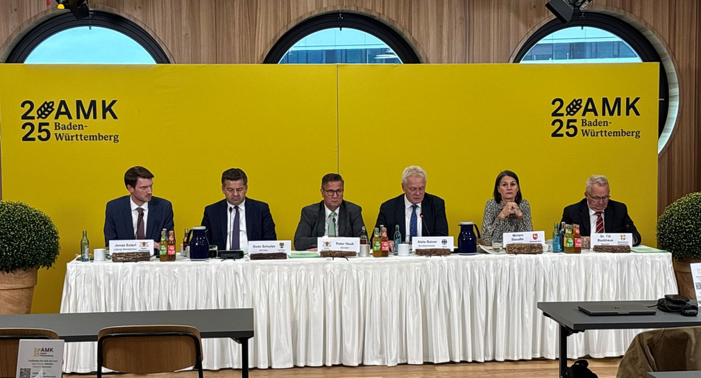Pressekonferenz zur Agrarministerkonferenz in Heidelberg