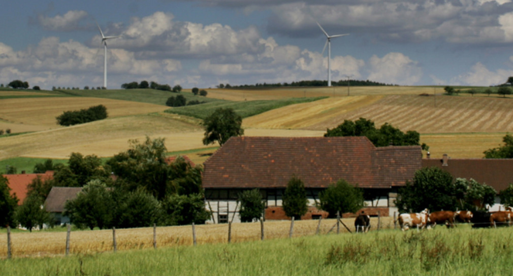 Landschaft in Baden-Württemberg (Quelle: © Landesamt für Geoinformation und Landentwicklung)