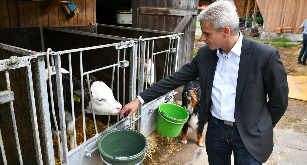 Besuch des Ferienbauernhof Lunzenhof in Oberharmersbach im Schwarzwald am 2. August 2021 im Rahmen der Tourismus-Sommerreise