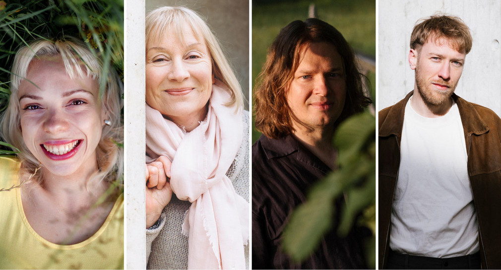 von links nach rechts: Natalja Althauser, Sabine Eschbach, Jan Snela und Luca Kieser