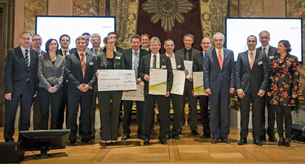 Die Preisträger des Landesinnovationspreises 2014