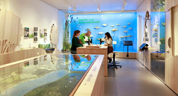 Ausstellung über das Naturschutzgebiet Mindelsee im BUND-Naturschutzzentrum Radolfzell-Möggingen
