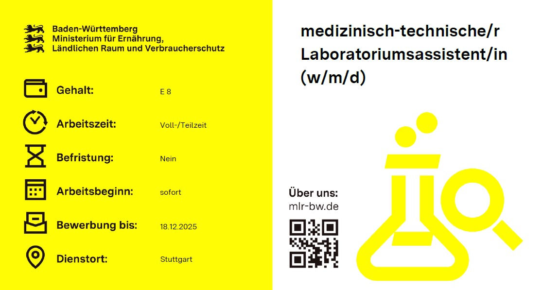 Medizinisch-technische/r Laboratoriumsassistent/in (m/w/d)