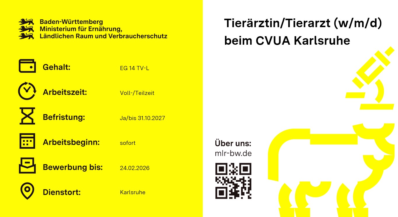  Tierärztin / einem Tierarzt (w/m/d)