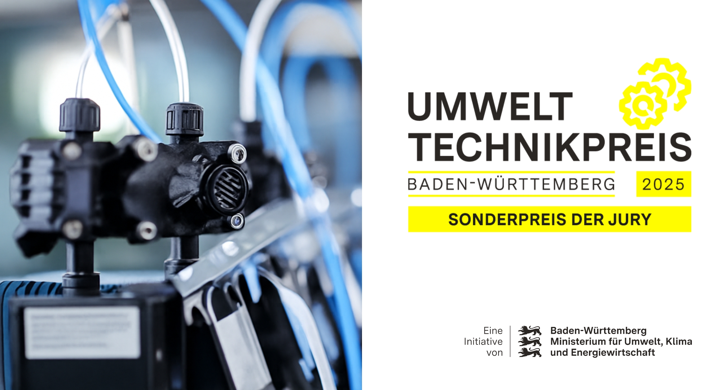 Der Sonderpreis der Jury wurde 2025 an die IEG Technologie GmbH mit ihrer innovativen Lösung zur Kontrolle und Rückdrängung von Salzwasserintrusion „IEG-GCW®-SW“ vergeben.
