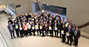 &Uuml;bergabe von Breitbandf&ouml;rderbescheiden