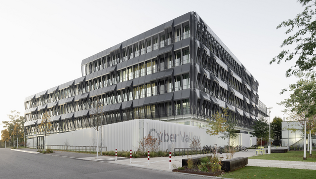 Visualisierung Neubau Cyber Valley an der Universität Tübingen