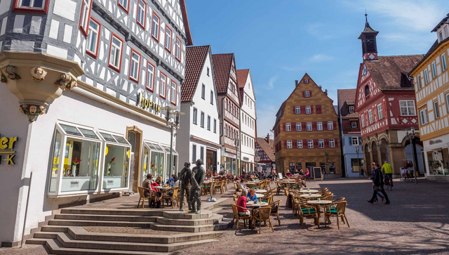 Marktplatz in Waiblingen