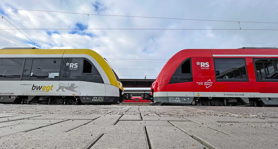 Züge der Regio S-Bahn Donau-Iller